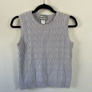 Vintage Pendleton Sweater Vest | Light Purple | Periwinkle | Knit Sweater Vest